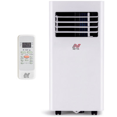 NETTA 8000BTU 3-IN-1 Portable Air Conditioner for Rooms up to 20sqm