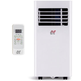 NETTA 8000BTU 3-IN-1 Portable Air Conditioner for Rooms up to 20sqm
