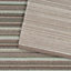 Neutral Green Striped Cut To Measure Stair Carpet Runner 60cm Wide (2ft W x 32ft L)