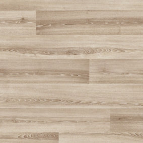 Neutral Wood Effect Anti-Slip Contract Commercial Heavy-Duty Vinyl Flooring with 3.0mm Thickness-11m(36'1") X 2m(6'6")-22m²
