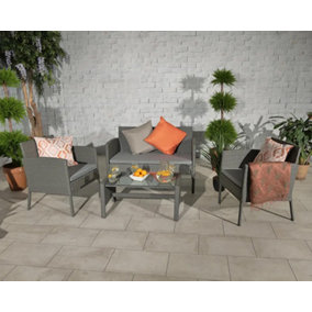 Nevada Conversation Set - Grey