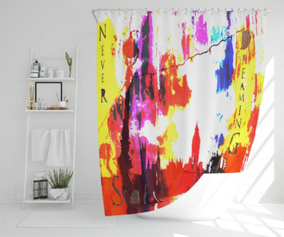 Never Stop Dreaming (Shower Curtain) / Default Title Price Comparisons | Compare The Build