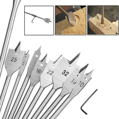 Wood Drill Bits - Auger Bit - Spade Bit - Speedy Fixings