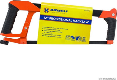 New 12 Inch Heavy Duty Professional Hacksaw Durable Multi Purpose Hand Tool