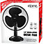 New 12 Inch Oscillating Pedestal Fan Desk Electric Mesh Grill Silent Office Home