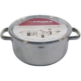 New 22cm Casserole Dish Saucepan Pot Handle Stock Sauce Cookware