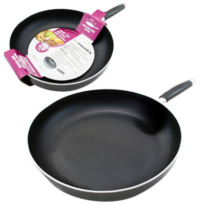 New 24cm Non Stick Fry Pan Frying Stainless Steel Dishwasher Safe Cooking Pot