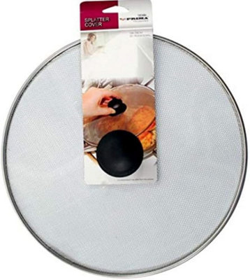 New 29cm Metal Splatter Cover Lid Cooking Frying Pan Kitchen Protector  Guard