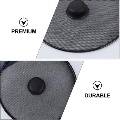 New 29cm Metal Splatter Cover Lid Cooking Frying Pan Kitchen Protector ...