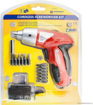 Cordless deals screwdriver b&q