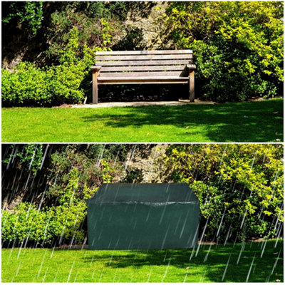 New 3 Seater Garden Bench Cover Waterproof Protection Sheet