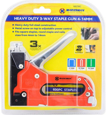 Cable staple deals gun b&q