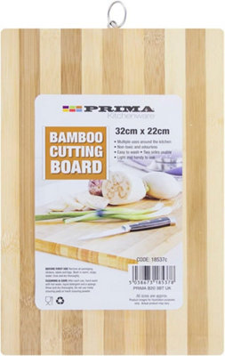 New 32cm Bamboo Chopping Board Kitchen Food Cutting Fruits Vegetables