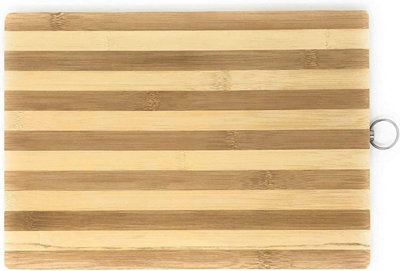New 34cm Bamboo Chopping Board Kitchen Food Cutting Fruits Vegetables Non Toxic