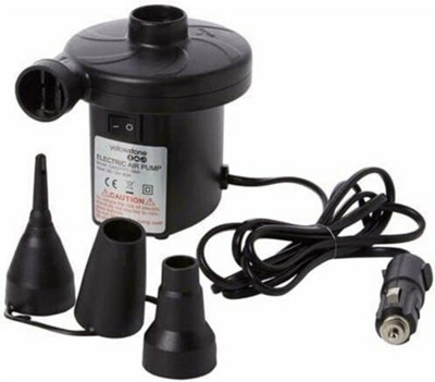 Air mattress outlet pump for car