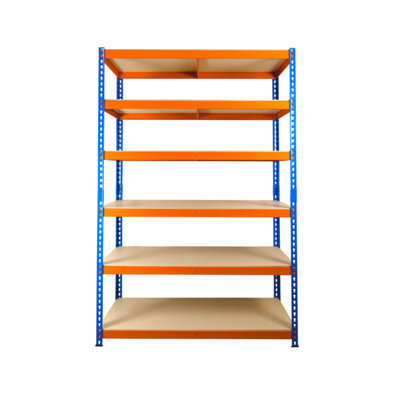 NEW 6 Tier Extra Heavy Duty Storage Racking 1800h x 1200w x 450d mm 300kg