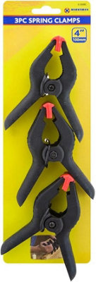 New 6pc Plastic Spring Clamps 4 Inch Hand Tool Diy Clips Tarpaulin Market