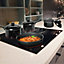New 8pc Non Stick Cookware Set Milkpan Saucepan Kitchen Cook Pan Lids Cooking