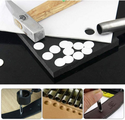 Allpax Hollow Punch Kit, Standard, 16 Pcs. AX1301