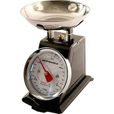 Weighing scale for clearance baking