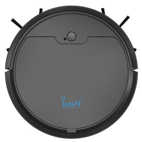 New Black Intelligent Home Automatic Sweeping and Mopping All-In-One Sweeping Robot