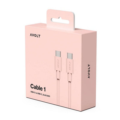 New Cable 1 - New Pink - USB TO C - 2M