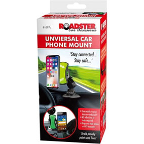 New Car Van Cell Phone Holder Universal Mount Windshield Gps Dashboard