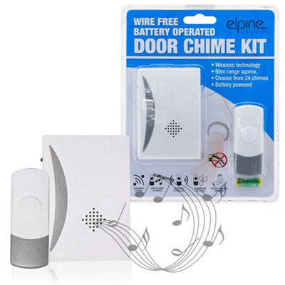 thumbnail image 2 of Wireless Doorbell Battery Operated, Aigostar Waterproof Door Bells 2 of 10