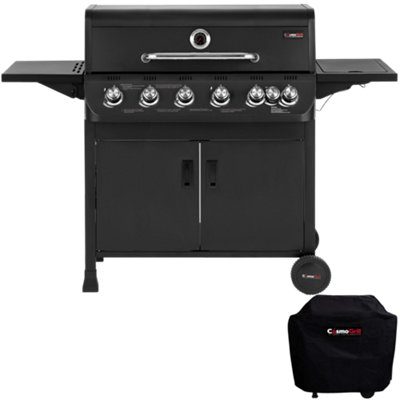 NEW - CosmoGrill Emberr 7 Gas Burner 6+1 BBQ Grill, Propane Gas 