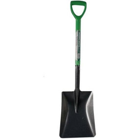 New Digging Garden Shovel Steel Gardening Soil Border Spade Snow Farm Spade Handle