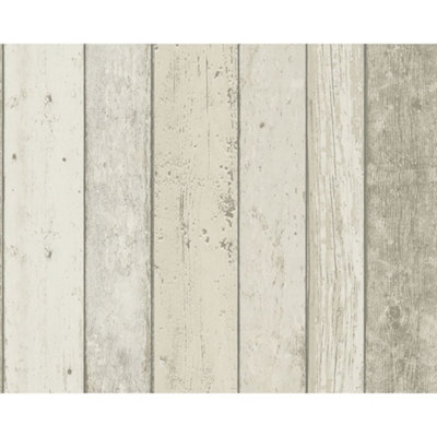 New England Natural Wood Effect Wallpaper AS Creation 8951-10