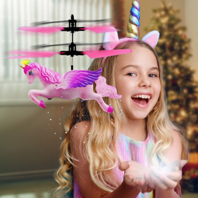 Flying unicorn helicopter clearance