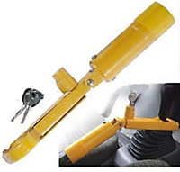 New Gear stick Car Lock Keys Safety Hand Brake Steel Easy To Lock Vehicle Van Protection