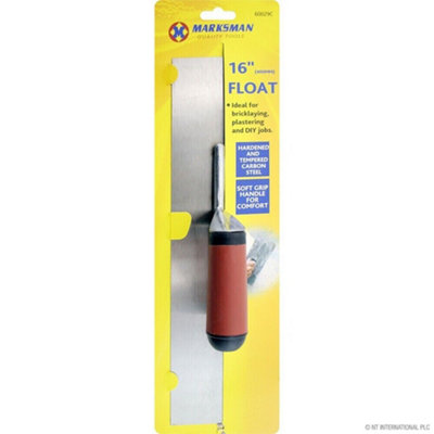 New Heavy Duty 16 Inch Float Plastering Bricklaying Diy Hand Tool Carbon Steel