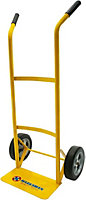 New Heavy Duty Yellow Sack Truck Hand Trolley Industrial With Wheels Cart Tyres