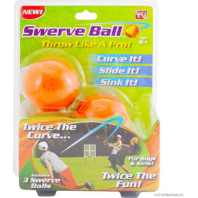 New Kids Swerve Ball Set Baseball Fun Toy Game Sports & Fitness Outdoors Softball