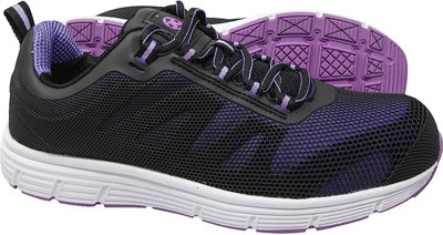 Ladies steel store toe trainers