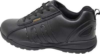 Black store work trainers