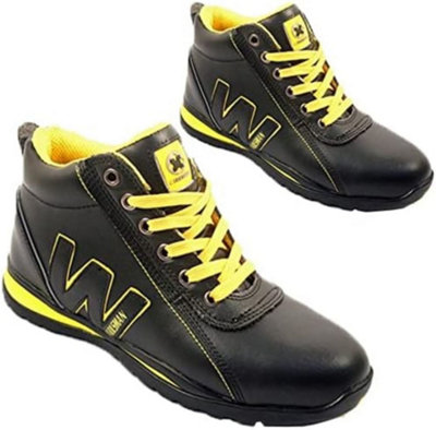 Mens safety hot sale trainer boots