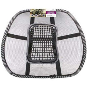 New Mesh Black Lumbar Cushion Office Seat Spine Support Lower Back Pain Relief