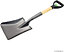 New Metal Digging Shovel Gardening Square Spade Tool Heavy Duty Plastic Handle