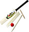 New Mini Cricket Set Bat Ball Stumps Garden Kids Fun Family Sport Park Play Wooden