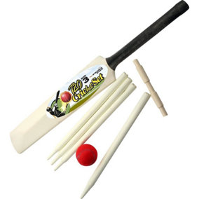 New Mini Cricket Set Bat Ball Stumps Garden Kids Fun Family Sport Park Play Wooden