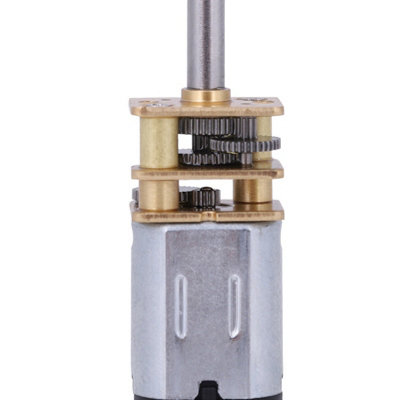 DollaTek 2 Stuks DC 3-6V Reducer Motor – 1:90 Overbrenging, 110 RPM, Voor Arduino En Smart Car Robot 5 miniatura
