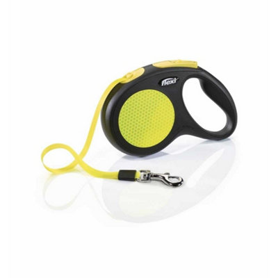 New Neon Retractable Leash 5m Tape Dog Lead