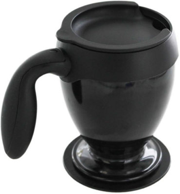 New Never Spill Magic Mug In Pvc Box W/platform Insert Drinking Travel Cup