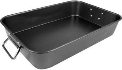 New Non Stick Roasting Pan Dish Tin Baking Cook 40 X 28cm Chef Pans Tray Kitchen Cooking