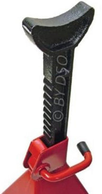 New Pack Of 2 Extra Heavy Duty 6 Ton Axle Stands Steel Framed Adjustable Automotive Car Van Jacks Strong & Durable