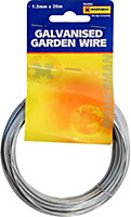 New Pack Of 2 Metal Galvanised Garden Wire Strong Plant Support
