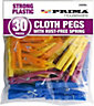 New Pack Of 90 Heavy Duty Plastic Clothes Pegs Laundry Airer Washing Line Clips Peg